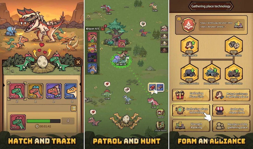 Dino Kingdom: Survival เปิด Early Access บนสโตร์ไทยแล้ว 4 Dino Kingdom