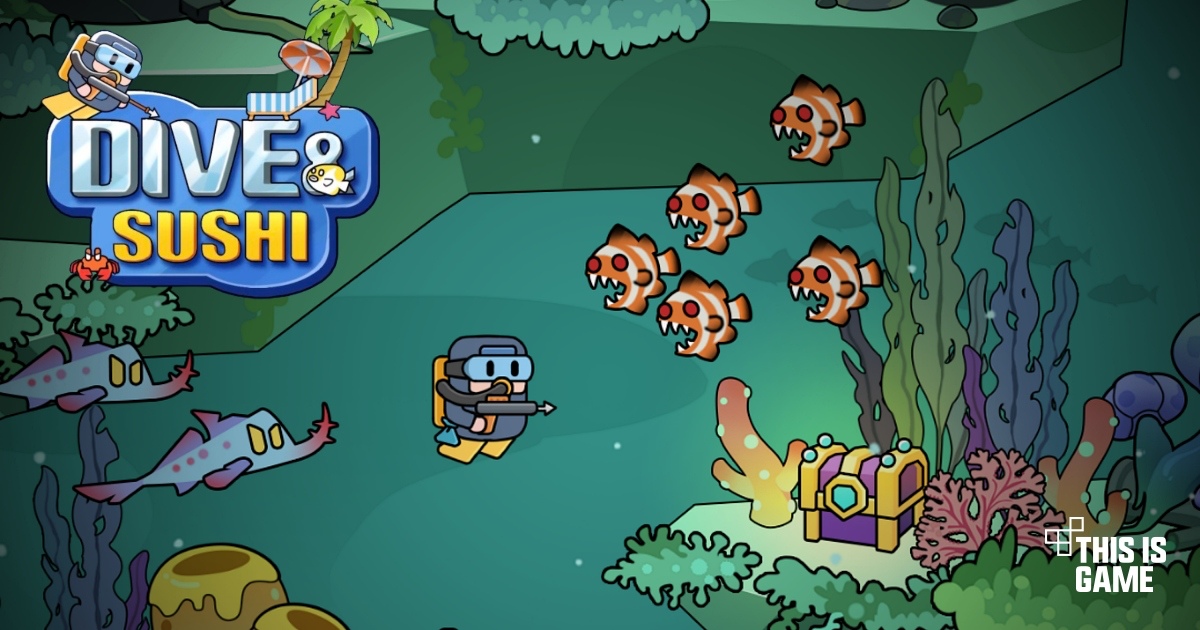 เกมมือถือน่าเล่นประจำสัปดาห์นี้ (28 มีนาคม 2568) 18 Dive & Sushi