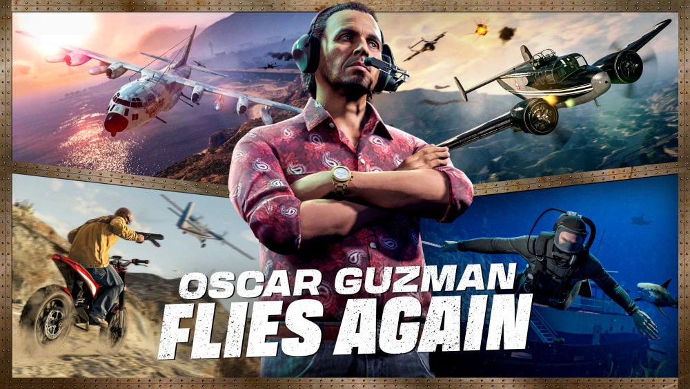 GTA Online: Oscar Guzman Flies Again พร้อมให้เล่นแล้ว
