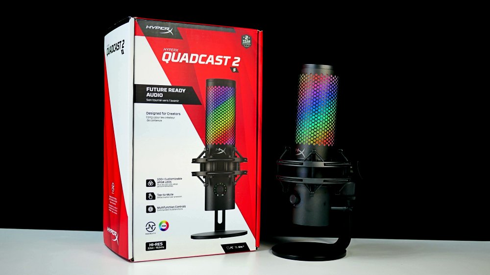 [รีวิว] HyperX QuadCast 2S พร้อมไฟ RGB