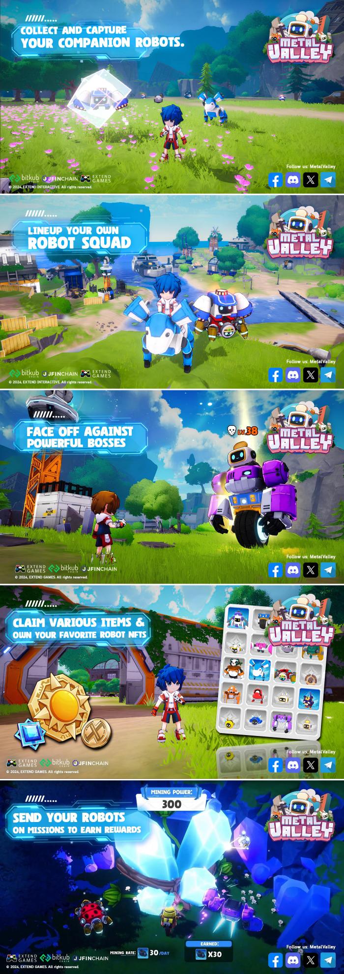 Metal Valley เกมสะสมหุ่นยนต์สุดน่ารักฝีมือคนไทย เปิดให้เล่นแล้ววันนี้ 5 Metal Valley เกมสะสมหุ่นยนต์สุดน่ารักฝีมือคนไทย เปิดให้เล่นแล้ววันนี้