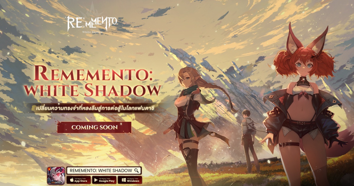 Rememento: White Shadow – IP เกมอันดับ 1 จากเกาหลี เตรียมบุกตลาด SEA และไทย!