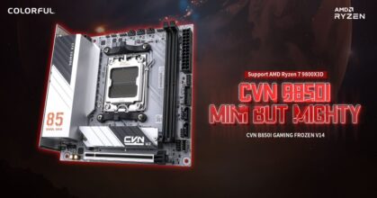 COLORFUL เปิดตัวเมนบอร์ด CVN B850I GAMING FROZEN