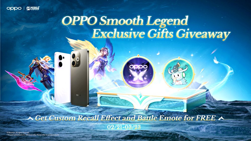 OPPO จับมือ Mobile Legends: Bang Bang เปิดตัวกิจกรรมในเกมสุดยิ่งใหญ่