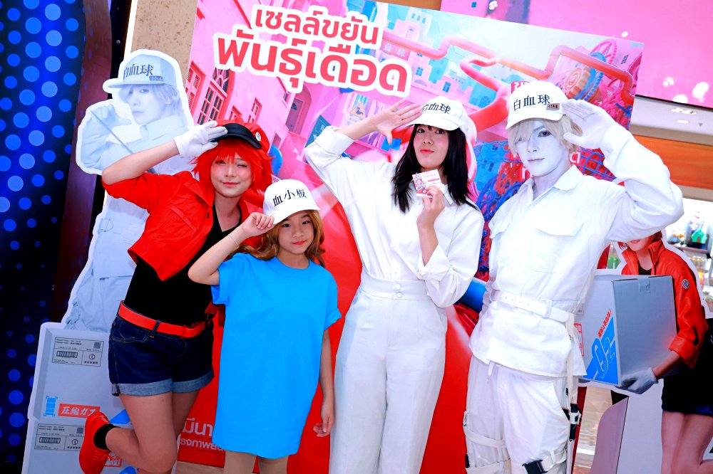 ตบเท้าเปิดตัว เซลล์ขยันพันธุ์เดือด Cells at Work! 10 ตบเท้าเปิดตัว เซลล์ขยันพันธุ์เดือด Cells at Work!