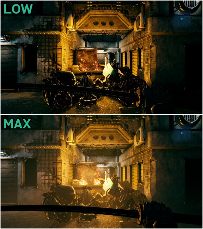 เทียบกราฟิกและเฟรมเรทในเกม Ghostrunner