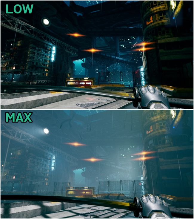 เทียบกราฟิกและเฟรมเรทในเกม Ghostrunner