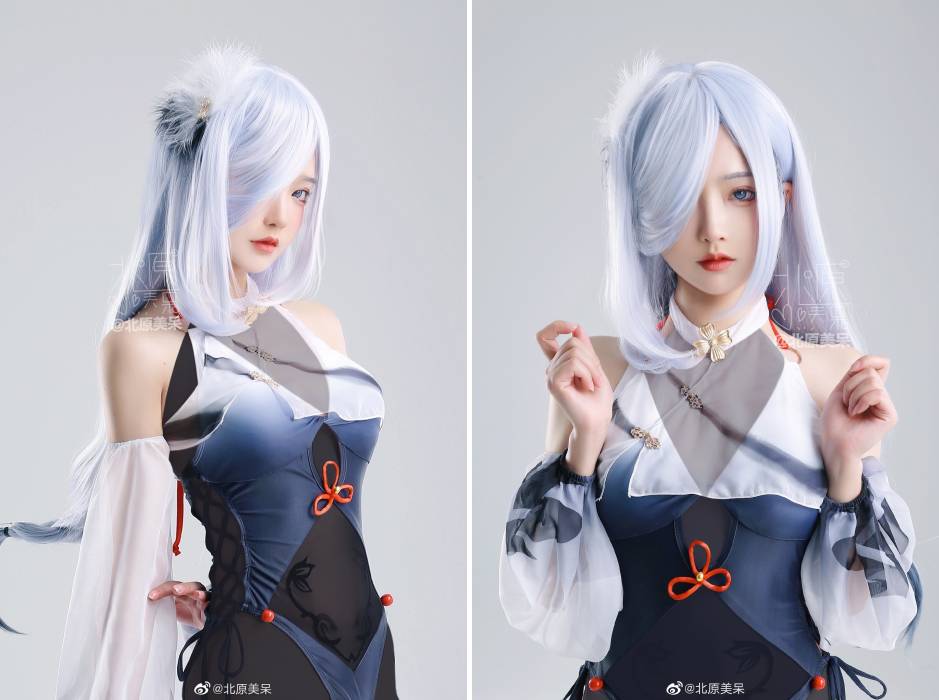 สาวจีนแปลงโฉมเป็นตัวละครจาก Genshin Impact ในชุดว่ายน้ำ 4 สาวจีนแปลงโฉมเป็นตัวละครจาก Genshin Impact ในชุดว่ายน้ำ