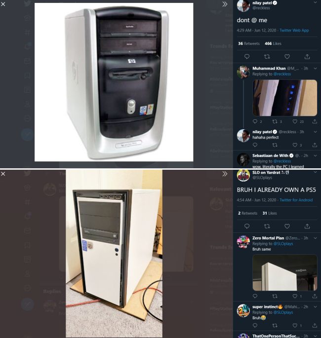 ชาวเน็ตทำ Meme ล้อเลียนตัวเครื่อง PlayStation 5 4 ชาวเน็ตทำ Meme ล้อเลียนตัวเครื่อง PlayStation 5