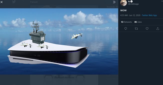 ชาวเน็ตทำ Meme ล้อเลียนตัวเครื่อง PlayStation 5 5 ชาวเน็ตทำ Meme ล้อเลียนตัวเครื่อง PlayStation 5