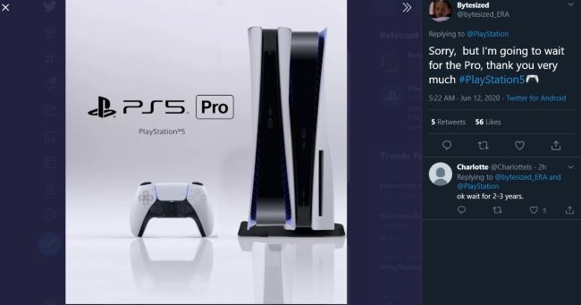ชาวเน็ตทำ Meme ล้อเลียนตัวเครื่อง PlayStation 5 14 ชาวเน็ตทำ Meme ล้อเลียนตัวเครื่อง PlayStation 5