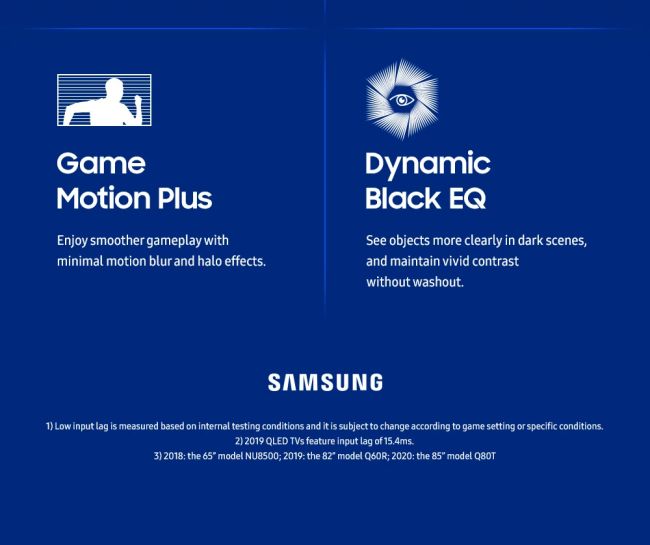 Samsung เผยจอ QLED เหมาะที่สุดสำหรับการเล่นเกม
