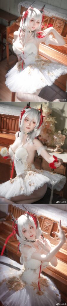 คอสเพลย์ W จาก Arknights สวยงามละมุนตา 3 คอสเพลย์ W จาก Arknights สวยงามละมุนตา
