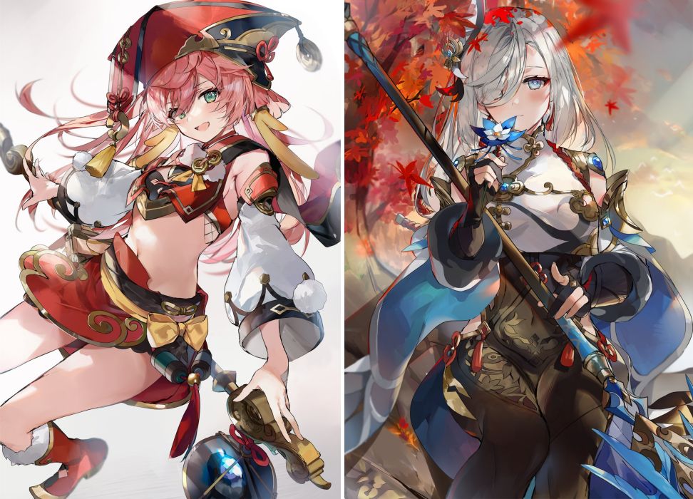 เมื่อตัวละคร Genshin Impact ถูกวาดในลายเส้น ‘หน้าปกนิยาย’ 2 เมื่อตัวละคร Genshin Impact ถูกวาดในลายเส้น ‘หน้าปกนิยาย’