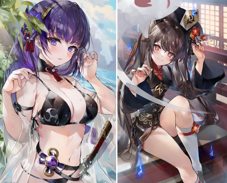 เมื่อตัวละคร Genshin Impact ถูกวาดในลายเส้น ‘หน้าปกนิยาย’ 4 เมื่อตัวละคร Genshin Impact ถูกวาดในลายเส้น ‘หน้าปกนิยาย’