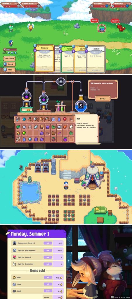 Moonstone Island ฝึกวิชาแปรธาตุ ผูกมิตรกับเหล่าภูติ แล้วออกผจญภัยบนเกาะลอยฟ้า 2 Moonstone Island ฝึกวิชาแปรธาตุ ผูกมิตรกับเหล่าภูติ แล้วออกผจญภัยบนเกาะลอยฟ้า