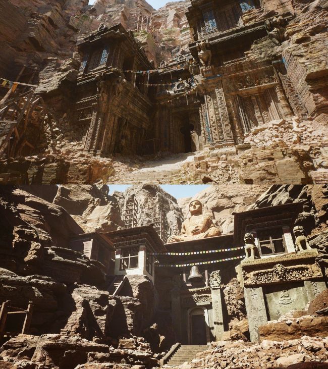 ศิลปินสร้างฉากที่อยู่ใน Unreal Engine 5 ขึ้นมาใหม่อีกครั้งบน Unreal Engine 4.25 2 ศิลปินสร้างฉากที่อยู่ใน Unreal Engine 5 ขึ้นมาใหม่อีกครั้งบน Unreal Engine 4.25