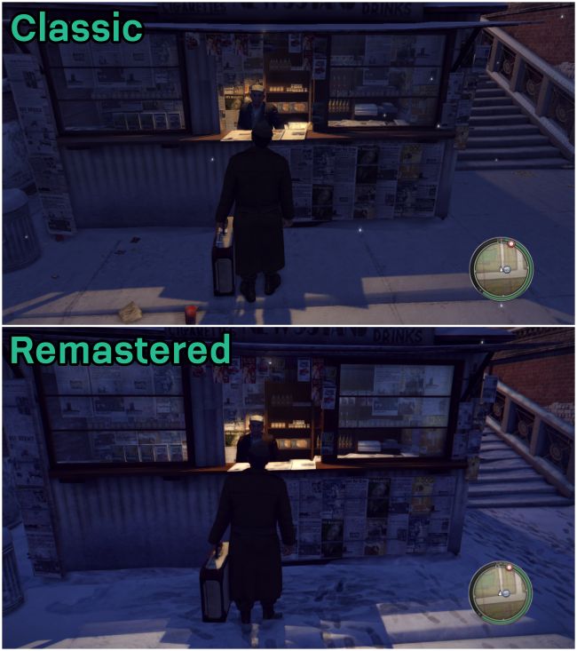 เทียบกราฟิกและเฟรมเรทในเกม Mafia II: Classic และ Definitive Edition 7 เทียบกราฟิกและเฟรมเรทในเกม Mafia II: Classic และ Definitive Edition