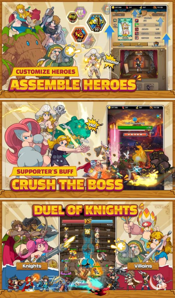 Vahn's Quest เกมมือถือ Idle RPG กราฟิกการ์ตูนน่ารักสดใส 6 Vahn's Quest เกมมือถือ Idle RPG กราฟิกการ์ตูนน่ารักสดใส