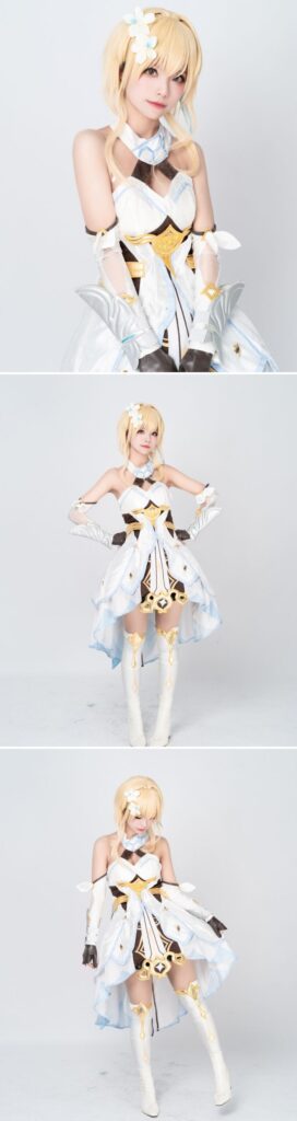 คอสเพลเยอร์สาวแปลงโฉมเป็น Lumine จาก Genshin Impact หลากหลายเวอร์ชั่น 2 คอสเพลเยอร์สาวแปลงโฉมเป็น Lumine จาก Genshin Impact หลากหลายเวอร์ชั่น