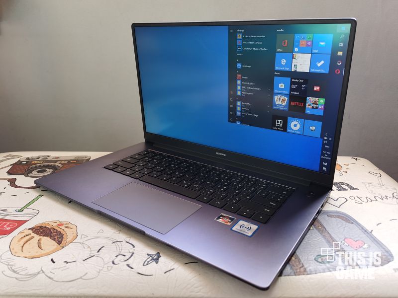[รีวิว] Huawei MateBook D15 จอใหญ่ สเปคแรง พกพาสะดวก