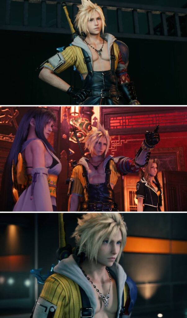 เบื่อแล้วชุดทหาร ขอ Cloud ใส่ชุดนักแข่ง Blitzball บ้าง 2 เบื่อแล้วชุดทหาร ขอ Cloud ใส่ชุดนักแข่ง Blitzball บ้าง
