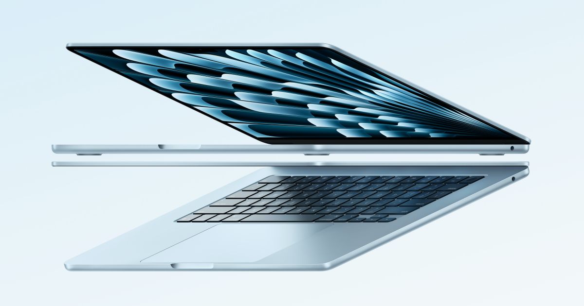 Apple เปิดตัว MacBook Air ใหม่ มาพร้อมประสิทธิภาพที่พุ่งทะยานของชิป M4 1 Apple เปิดตัว MacBook Air ใหม่ มาพร้อมประสิทธิภาพที่พุ่งทะยานของชิป M4