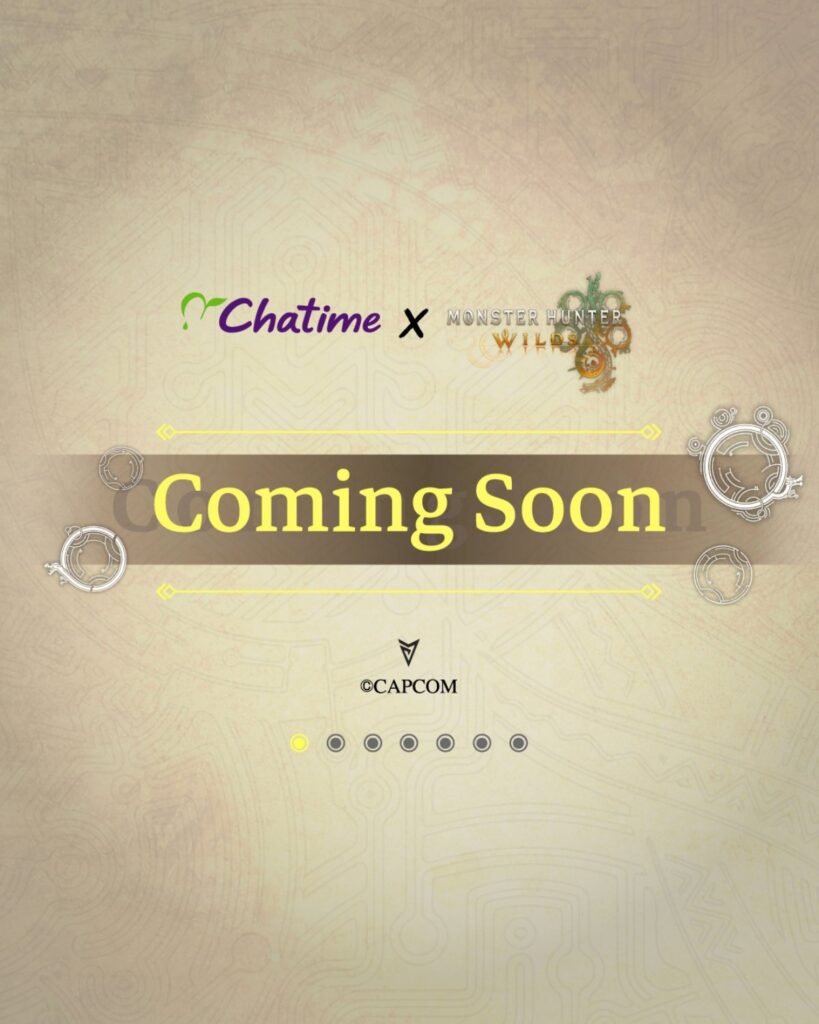 Monster Hunter Wilds ประกาศคอลแลป Chatime Thailand จัดกิจกรรมพิเศษ 2 Monster Hunter Wilds ประกาศคอลแลป Chatime Thailand จัดกิจกรรมพิเศษ