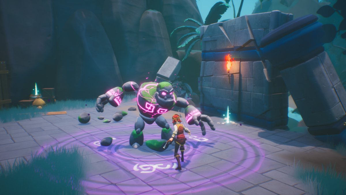 Trident’s Tale เกม RPG แนวโจรสลัดกราฟิกการ์ตูนอนิเมชันเล่นง่าย