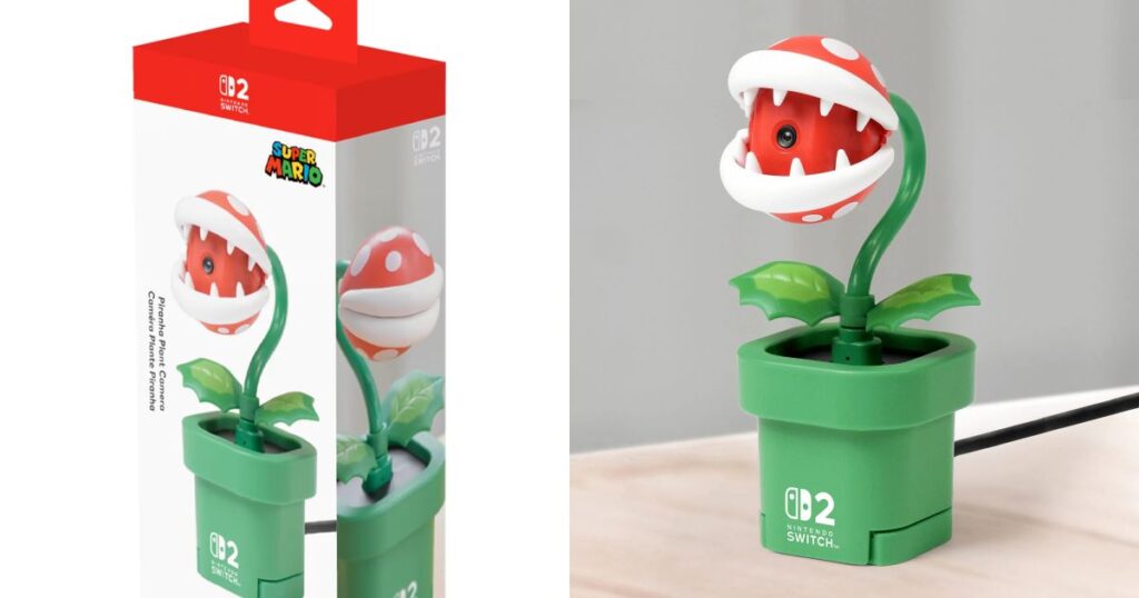 กล้อง Piranha Plant ของ Nintendo Switch 2 จะมีความละเอียดต่ำ 480p 2 กล้อง Piranha Plant ของ Nintendo Switch 2 จะมีความละเอียดต่ำ 480p