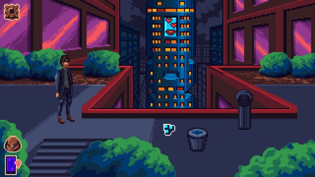 Neon Hearts City เกมผจญภัยในโลกไซเบอร์พังก์แบบ 2D Pixel Art 3 Neon Hearts City เกมผจญภัยในโลกไซเบอร์พังก์แบบ 2D Pixel Art