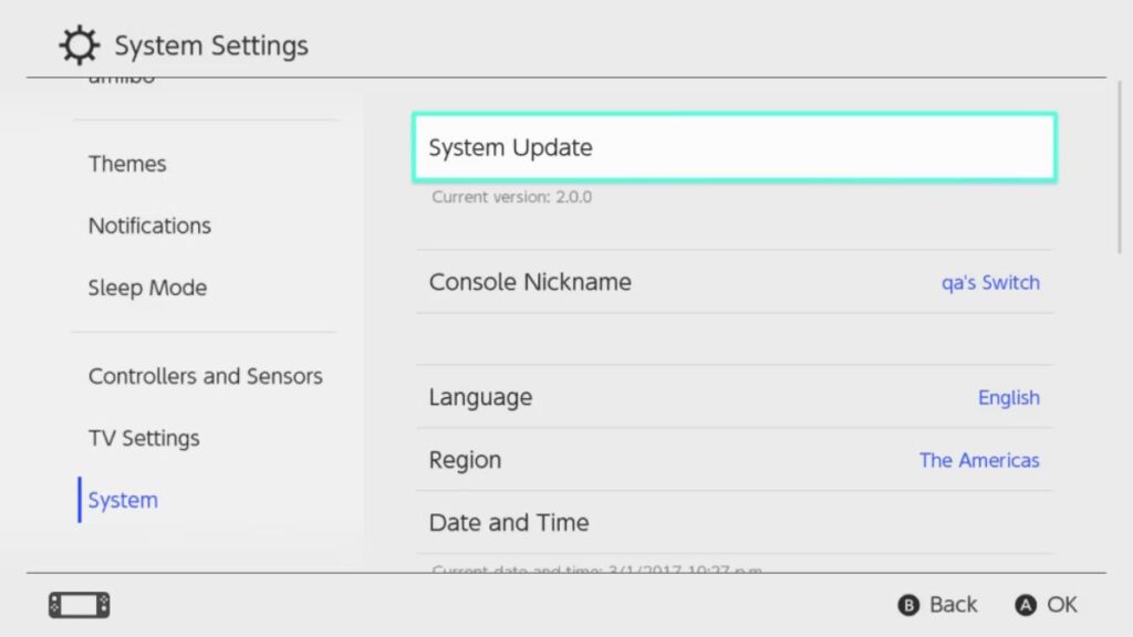 Nintendo Switch ปล่อยอัปเดตใหญ่ เวอร์ชัน 20.0.0 ให้ดาวน์โหลดแล้ว 2 Nintendo Switch ปล่อยอัปเดตใหญ่ เวอร์ชัน 20.0.0 ให้ดาวน์โหลดแล้ว