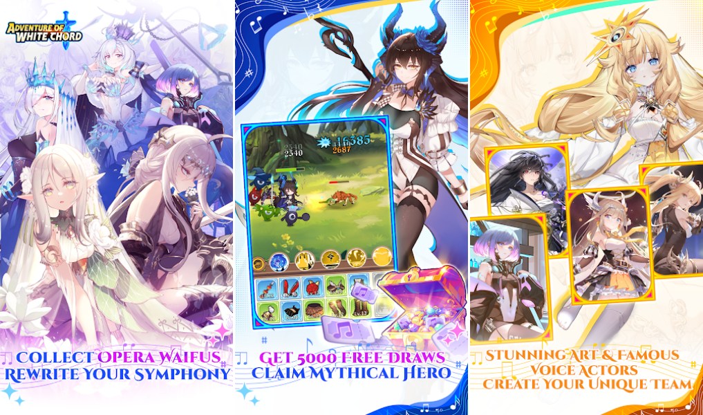 Adventure of White Chord เปิดให้บริการทั้ง iOS/Android บนสโตร์ไทยแล้ว 5 Adventure of White Chord