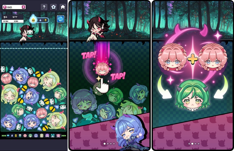 Merge party : Demon Girl เปิดให้เล่นบนสโตร์ไทยแล้ว 2 Merge party