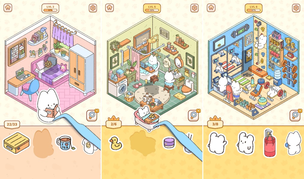 My Sticker Room เปิดให้เล่นบนสโตร์ต่างประเทศแล้ว 2 My Sticker Room