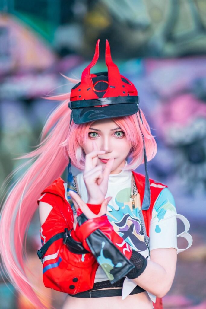 Rappa Honkai: Star Rail Cosplay by Hojicha Latte