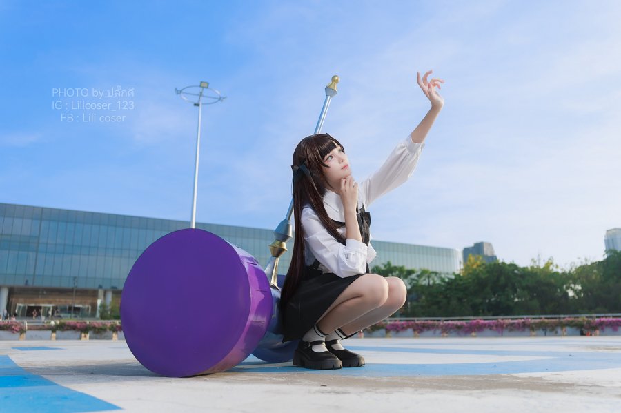 Alina I May Be a Guild Receptionist Cosplay by Lily