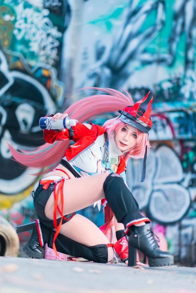 Rappa Honkai: Star Rail Cosplay by Hojicha Latte