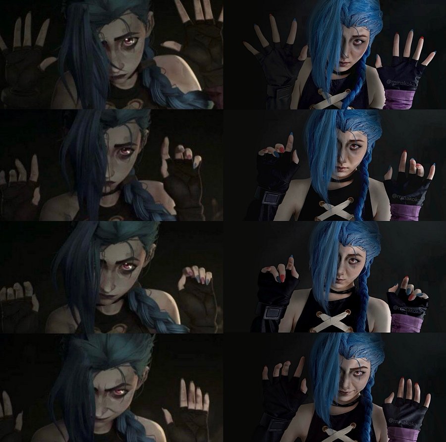 มินาโกะแปลงโฉมเป็น Jinx จาก Arcane แฟน ๆ ต้องตะลึง! 8 Jinx Arcane Cosplay by Minako