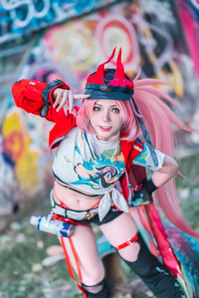Rappa Honkai: Star Rail Cosplay by Hojicha Latte