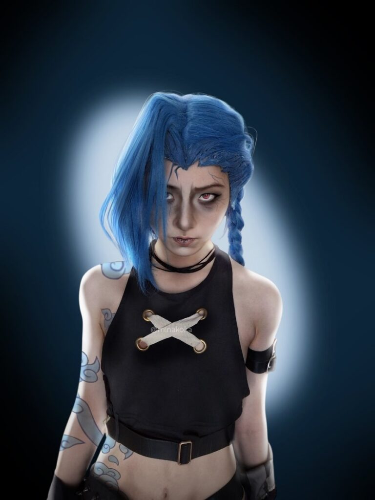มินาโกะแปลงโฉมเป็น Jinx จาก Arcane แฟน ๆ ต้องตะลึง! 9 Jinx Arcane Cosplay by Minako