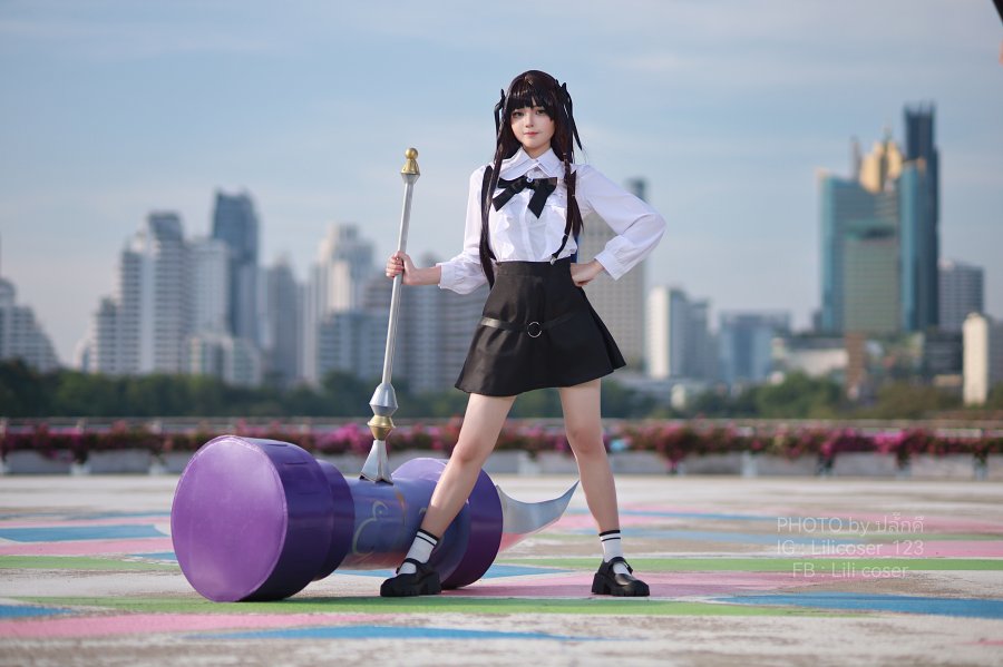 Alina I May Be a Guild Receptionist Cosplay by Lily