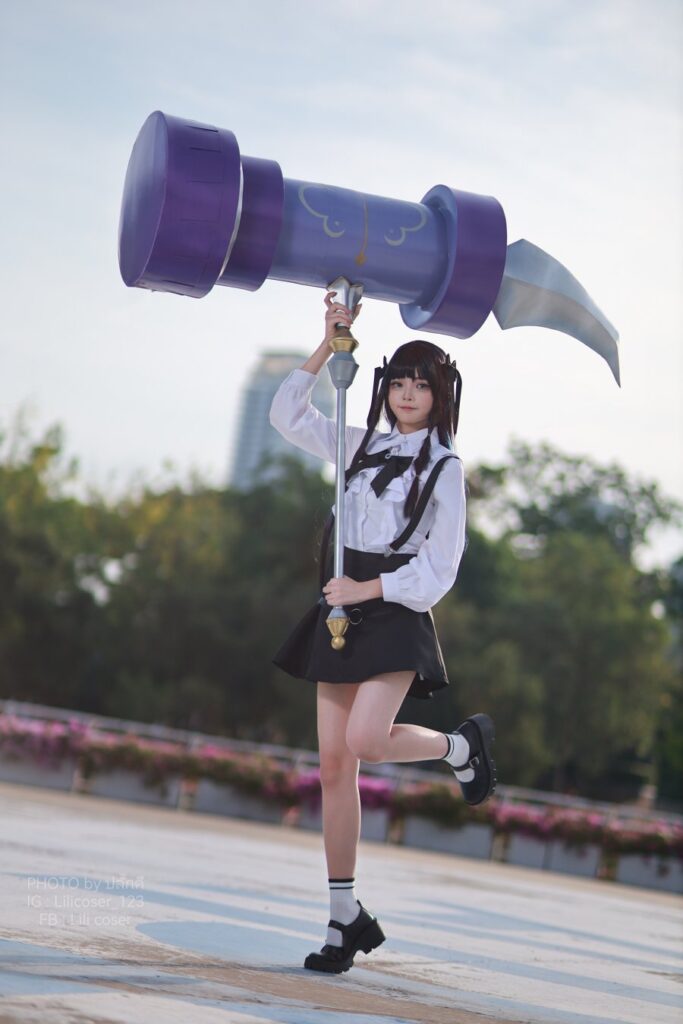 Alina I May Be a Guild Receptionist Cosplay by Lily