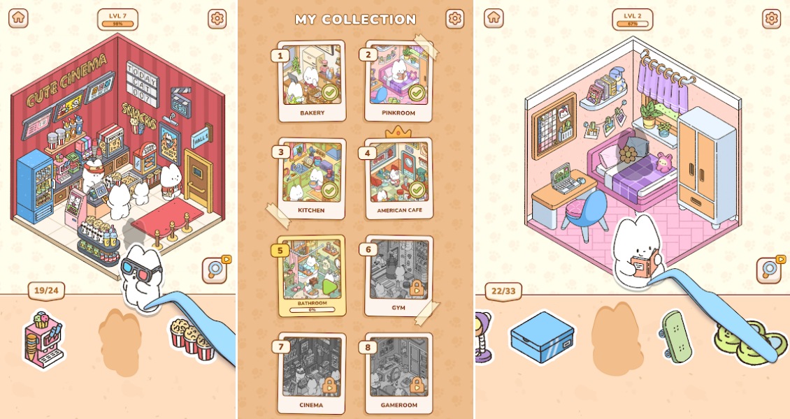 My Sticker Room เปิดให้เล่นบนสโตร์ต่างประเทศแล้ว 4 My Sticker Room