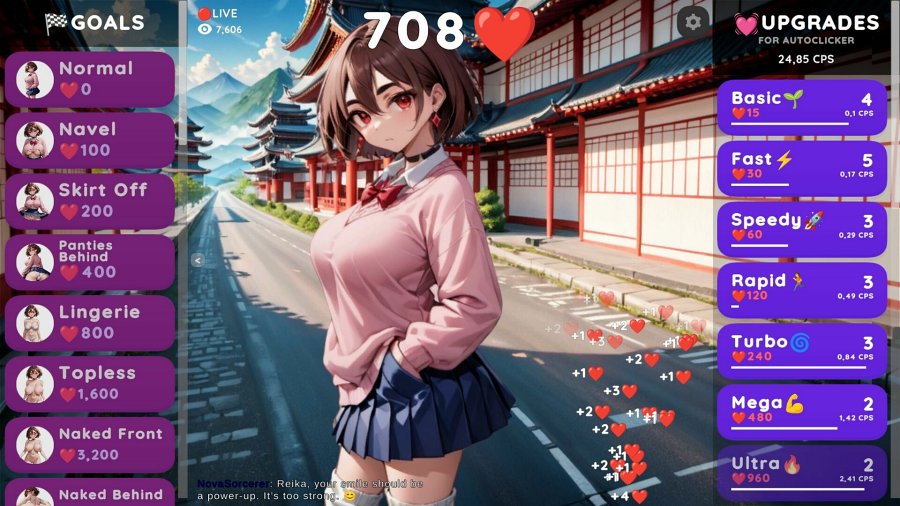 Hentai Clicker: Reika is streaming สาวน่ารักสตรีมแซ่บทะลุปรอท 2 Hentai Clicker: Reika is streaming Announced