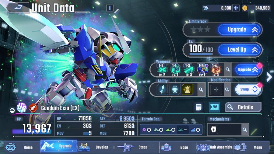 วิธีหา Modification มาติดตั้งหุ่นใน SD Gundam G Generation ETERNAL 9 SD Gundam G Generation ETERNAL Modification