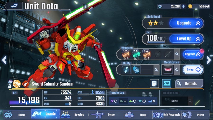 หุ่น SSR ที่เด็ดดวงน่าใช้งานใน SD Gundam G Generation ETERNAL 3 SD Gundam G Generation ETERNAL Nice SSR Units