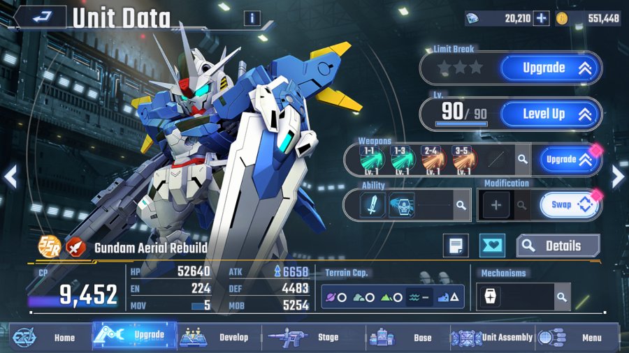 หุ่น SSR ที่เด็ดดวงน่าใช้งานใน SD Gundam G Generation ETERNAL 7 SD Gundam G Generation ETERNAL Nice SSR Units