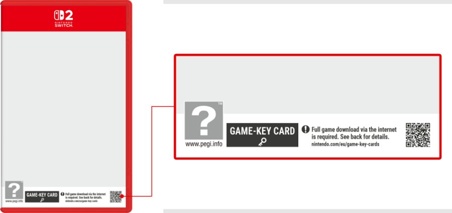 เกมบน Nintendo Switch 2 Game-Key Card ไม่ผูกกับบัญชีผู้ใช้ 2 Nintendo Switch 2 Game Cards Unlinked
