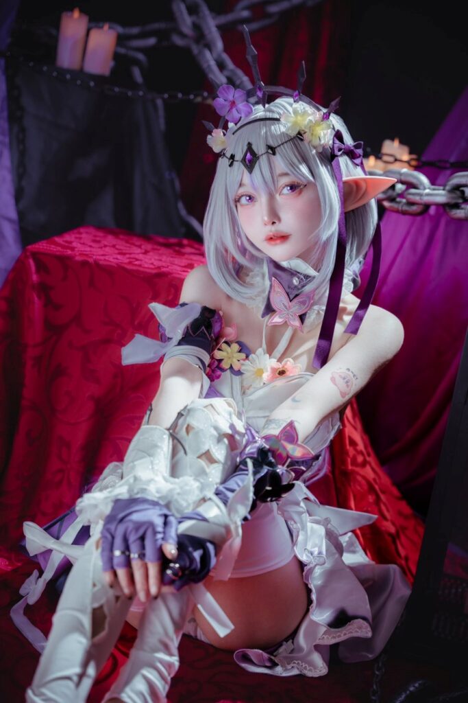 Le Josette โชว์ความน่ารักในคอสเพลย์ Castorice จาก Honkai: Star Rail 3 Castorice Honkai: Star Rail Cosplay by Le Josette